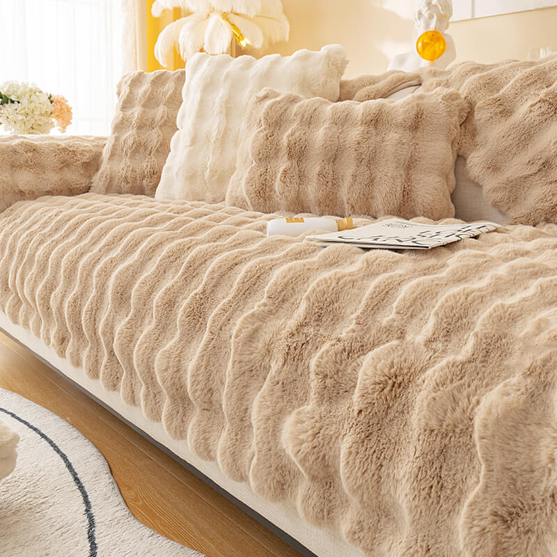 Plush Couch Cover