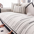 Light Luxury Striped Sofa Cushion
