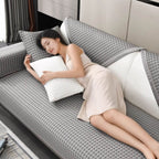 Cool Bean Ice Silk Sofa Cushion, Summer Non-Slip Seat Cushion, Best-Selling Summer Sofa Cover