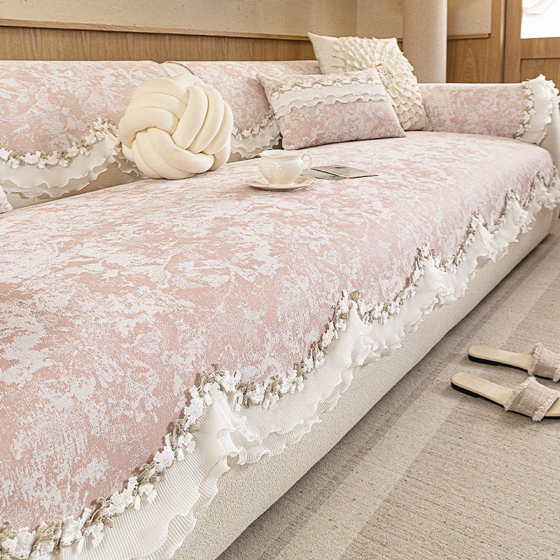 Premium All-Season Non-Slip Sofa Cover – Cat Scratch Resistant, High-End Fabric