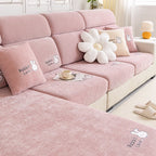 Four-Season Universal Cartoon Chenille Sofa Cover, Non-Slip, All-Inclusive