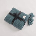Cilinea Tassel Knitted Blanket