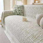 Four Seasons Universal Ice Silk Sofa Protector Cover - Cool Feeling Furniture Mat for All-Season Couch Protection