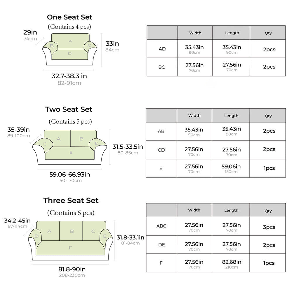 Leaf Sofa Mat, Anti-Scratch & Skid Protection Furniture Couch Cover