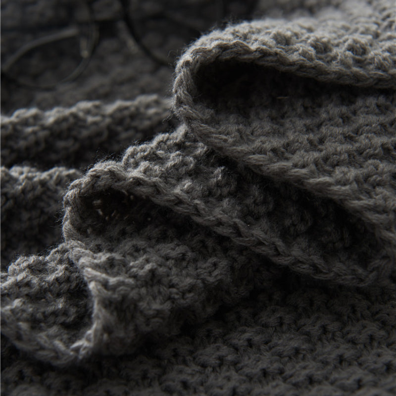 Cilinea Tassel Knitted Blanket