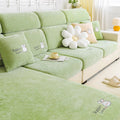 Four-Season Universal Cartoon Chenille Sofa Cover, Non-Slip, All-Inclusive