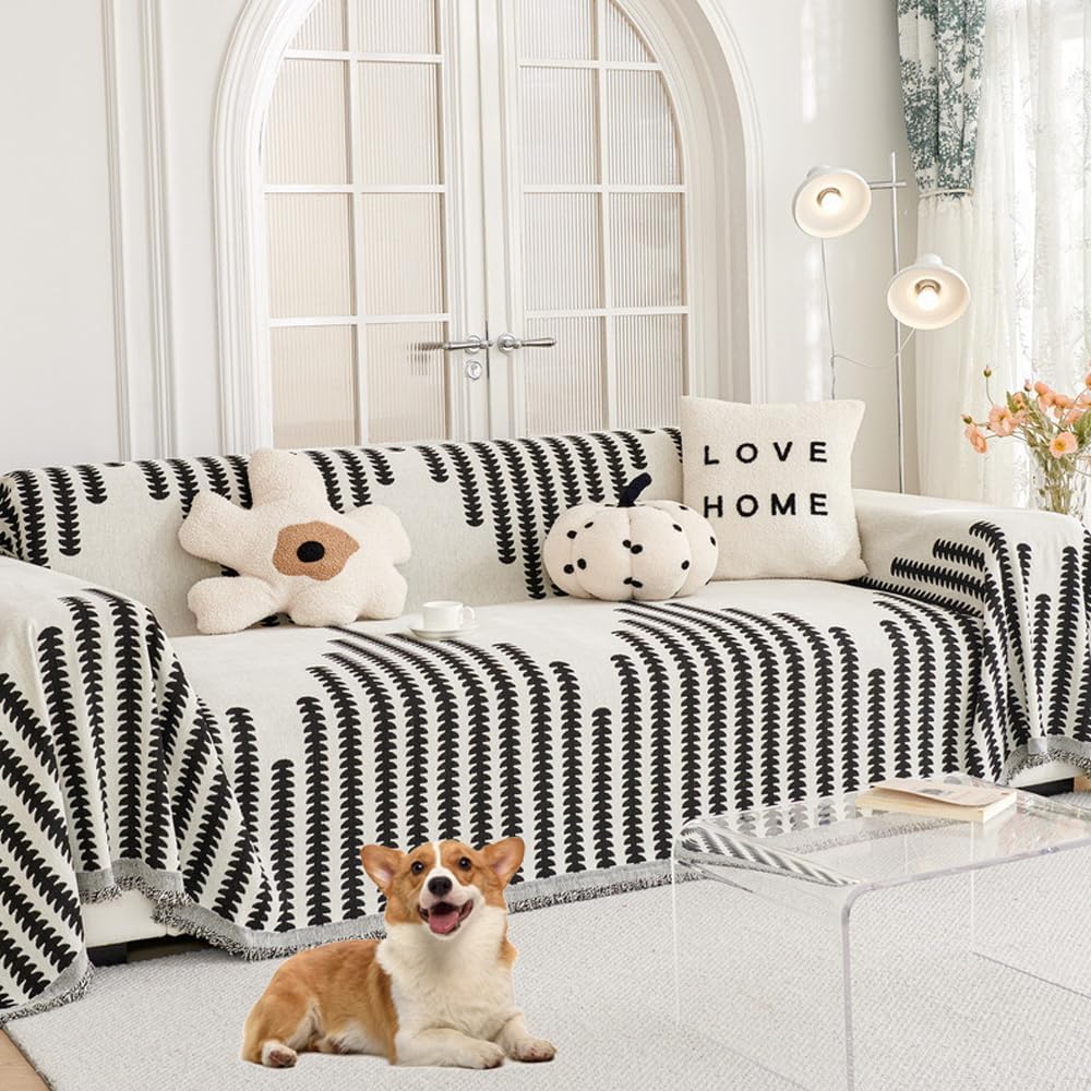 Cilinea Light Vintage Non-slip Washable Sofa Cover