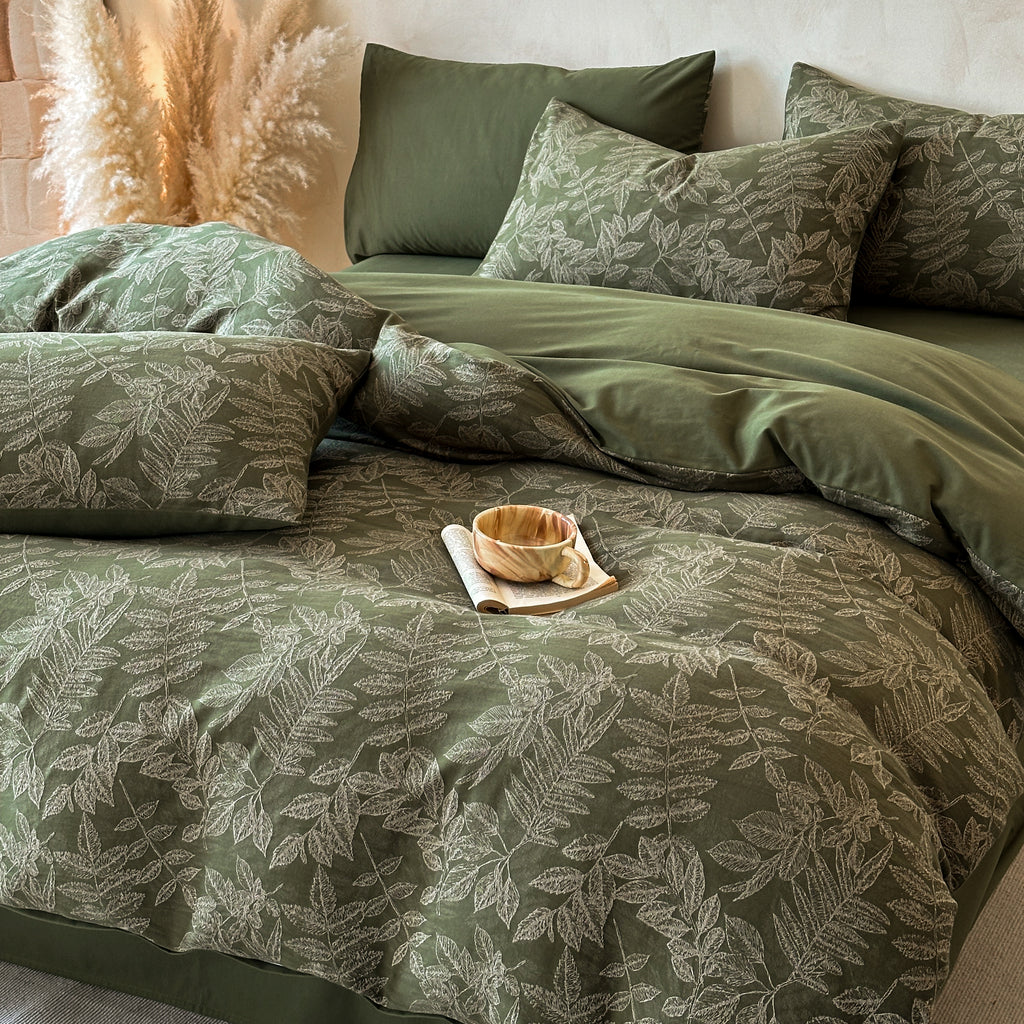 All-Season Ultra-Luxe 100% Cotton 4-Piece Bedding Collection