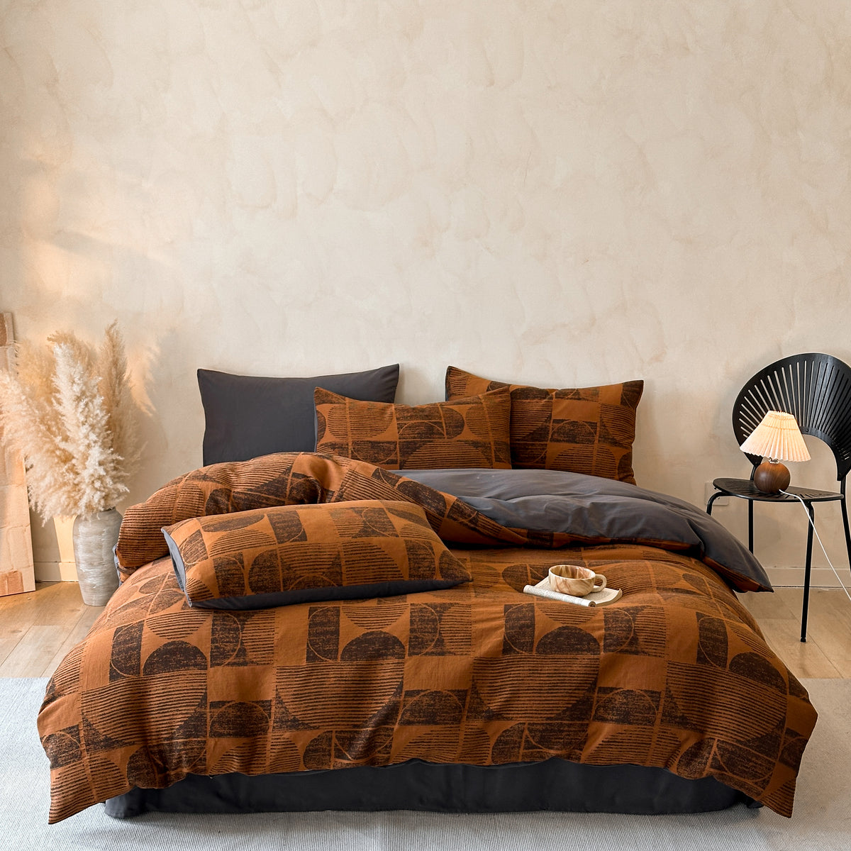 All-Season Ultra-Luxe 100% Cotton 4-Piece Bedding Collection