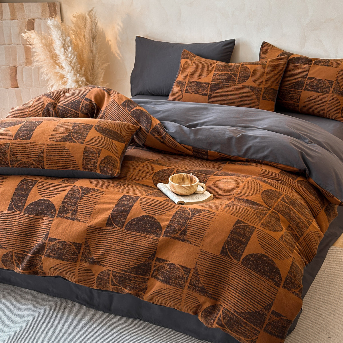 All-Season Ultra-Luxe 100% Cotton 4-Piece Bedding Collection