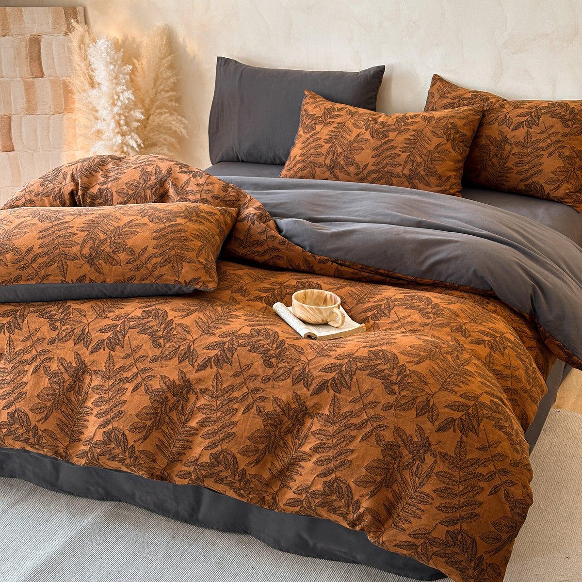 All-Season Ultra-Luxe 100% Cotton 4-Piece Bedding Collection