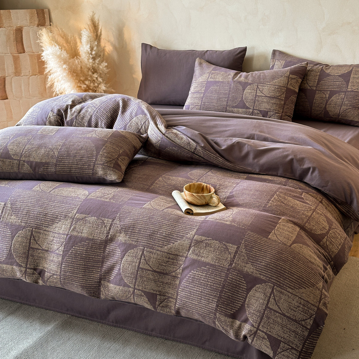 All-Season Ultra-Luxe 100% Cotton 4-Piece Bedding Collection