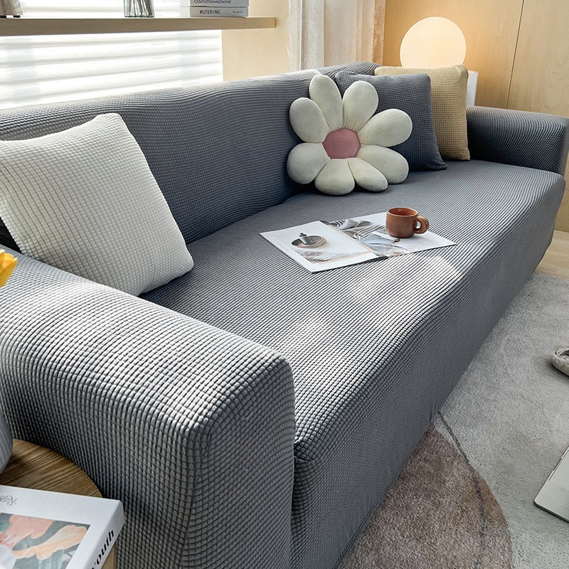 Cilinea Stretch Non-slip Polar Fleece Sofa Cover