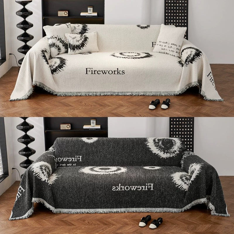 Cilinea Nordic Style Fireworks Sofa Cover