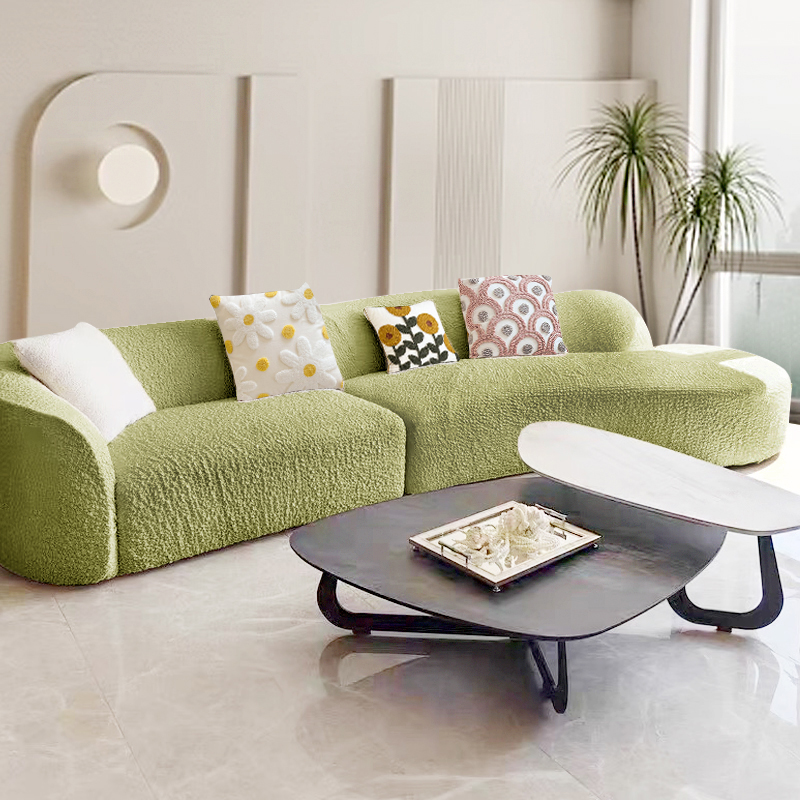 Cilinea Curved Irregular Sofa Cover