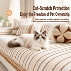 Premium All-Season Sofa Protector - Anti-Slip & Scratch Resistant