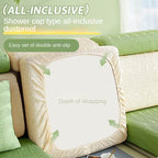 Simple Modern Summer Non-Slip Ice Silk Sofa Cover, Living Room Decor