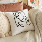 Cilinea Vintage Art Style Pillow