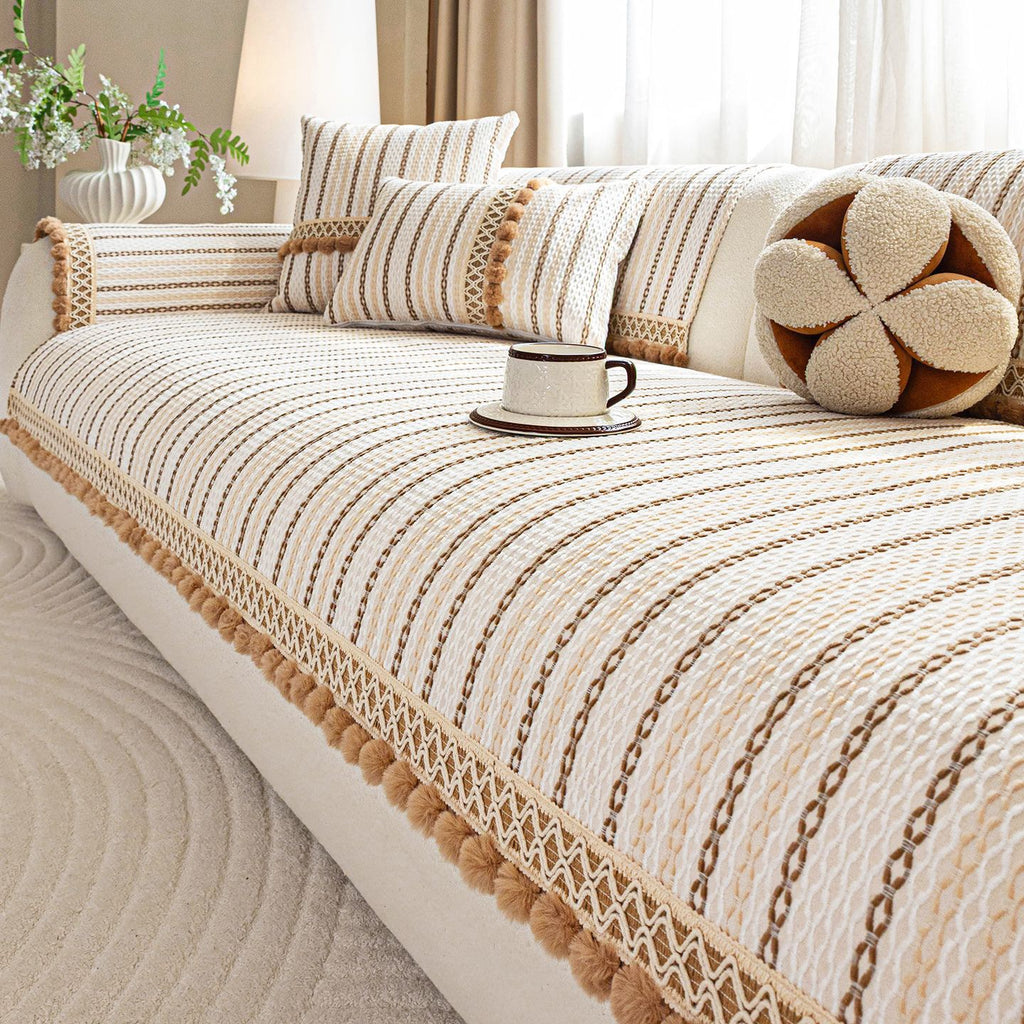 Premium All-Season Sofa Protector - Anti-Slip & Scratch Resistant