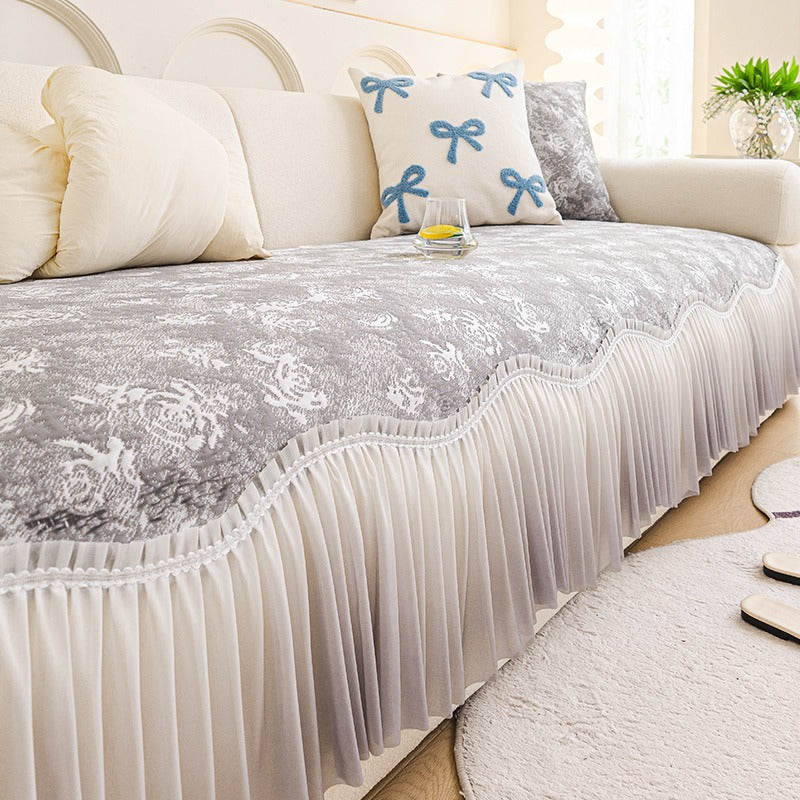 Sofa Cooling Mat with Anti-Slip Premium Irregular Seat Cushion