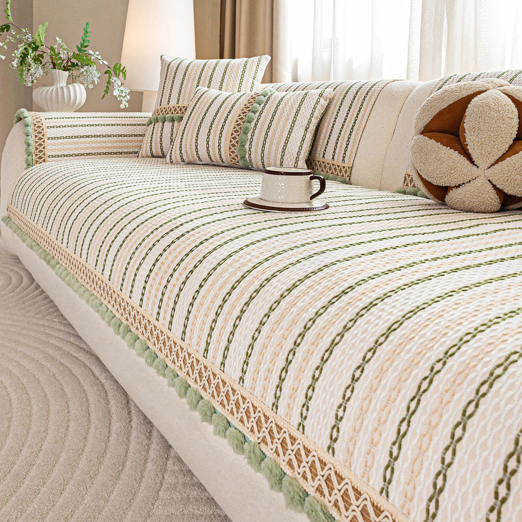 Premium All-Season Sofa Protector - Anti-Slip & Scratch Resistant