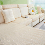 Simple Modern Summer Non-Slip Ice Silk Sofa Cover, Living Room Decor