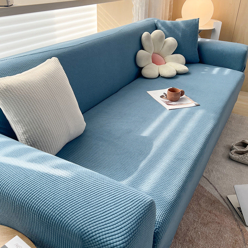 Cilinea Stretch Non-slip Polar Fleece Sofa Cover