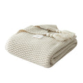 Cilinea Tassel Knitted Blanket