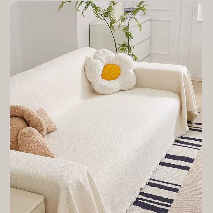 Cilinea French Solid Waterproof Sofa Cover
