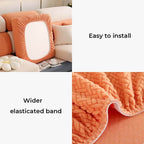 All-Purpose Universal Sofa Cover, Four Seasons Stretch Non-Slip Modern Couch Protector
