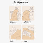 INS Style Chenille Sofa Cover Towel, Full-Package Universal Sofa Blanket, Four-Season Model