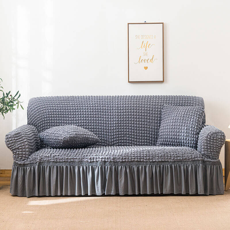 Stretch All-Inclusive Sofa Cover, Universal Bubble Yarn, Anti-Cat Scratch Four-Season Model