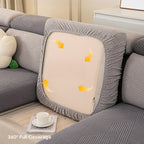 Modern Geometric Stretch Full-Wrap Sofa Cover with Magic Fit