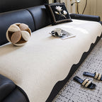 Waterproof Teddy Fleece Non-Slip Sofa Cover