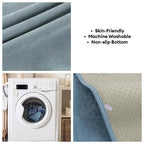 All-Season Water-Resistant Colorblock Anti-Slip Sofa Cover for Pets and Kids