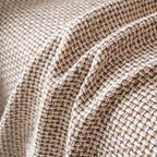 Breathable Woven Linen-Look Scratch-Resistant Sofa Throw Cover