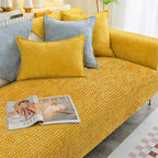Cloud Woven Velvet Thick Non-Slip Scratch-Resistant Couch Cover