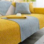 Cloud Woven Velvet Thick Non-Slip Scratch-Resistant Couch Cover