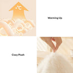 Luxury Skin-Friendly Long Faux Fur One-Piece Sofa Protector Cover - Multi-Functional Couch Mat