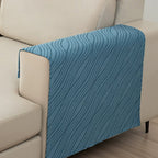 Soft Furry Sofa Armrest Cover Set – Non-Slip Couch Protector for Living Room Furniture