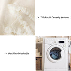 Soft Water-Resistant Teddy Plush Sofa Throw Cover