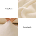 Ultra-Soft Skin-Friendly Plush Sofa Protector Cover - Full Coverage Furniture Mat for Couch Protection