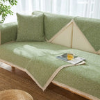 Hand-Woven Cotton Linen Non-Slip Sofa Cover, All-Season Model