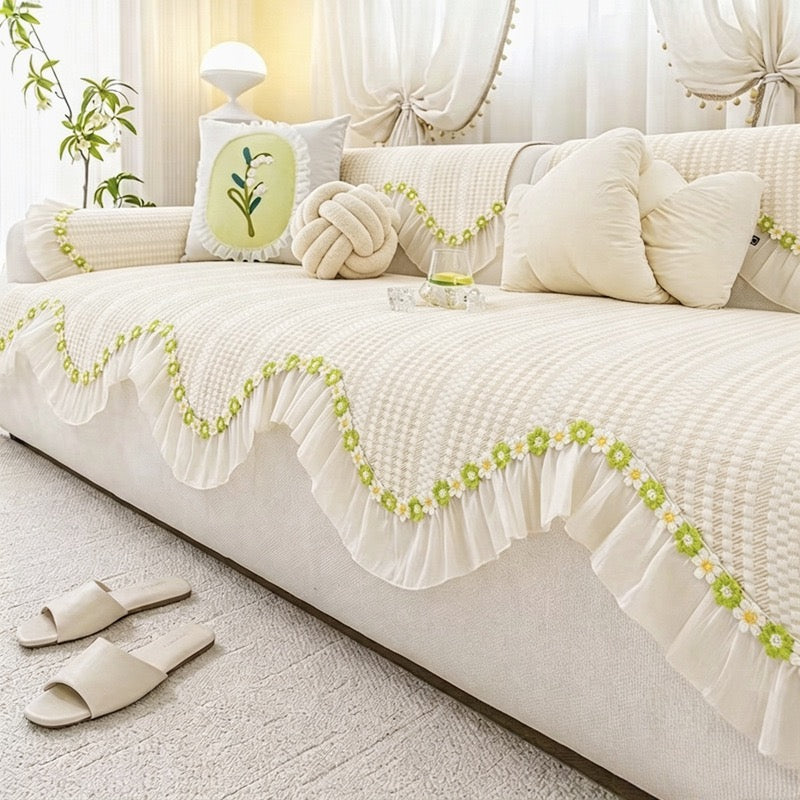 Premium All-Season Sofa Protector - Non-Slip & Scratch-Resistant