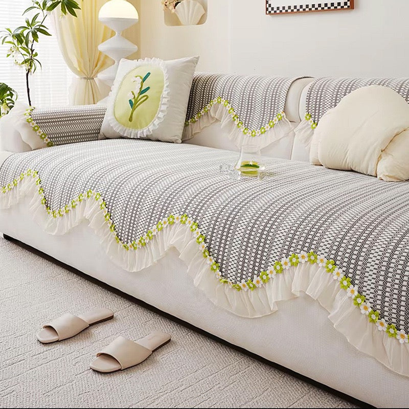 Premium All-Season Sofa Protector - Non-Slip & Scratch-Resistant