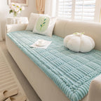 Lazy Soft Flannel Breathable Non-Slip Pet Mat Sofa Protector