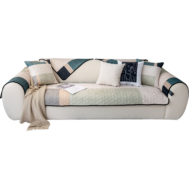 Light Luxury Cotton Sofa Cover, Anti-Scratch Furniture Protector Couch Cover