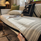 Modern Chenille Fabric Furniture Protector, Anti-Scratch Non-Slip Sofa Cover
