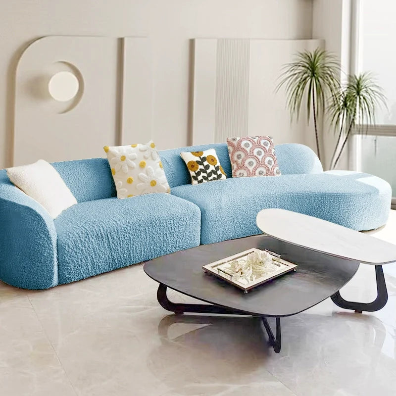 Cilinea Curved Irregular Sofa Cover