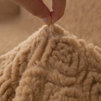 Cilinea Rose Plush Sofa Cover